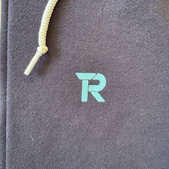 American Apparel F497 Rick & Morty Mr. Meeseeks Unisex Fleece Zip Hoodie Navy M - Picture 8 of 8